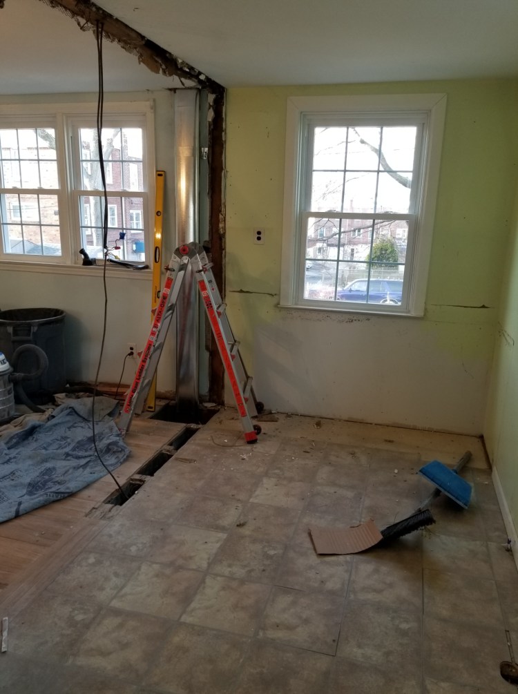Newly remodeled kitchen